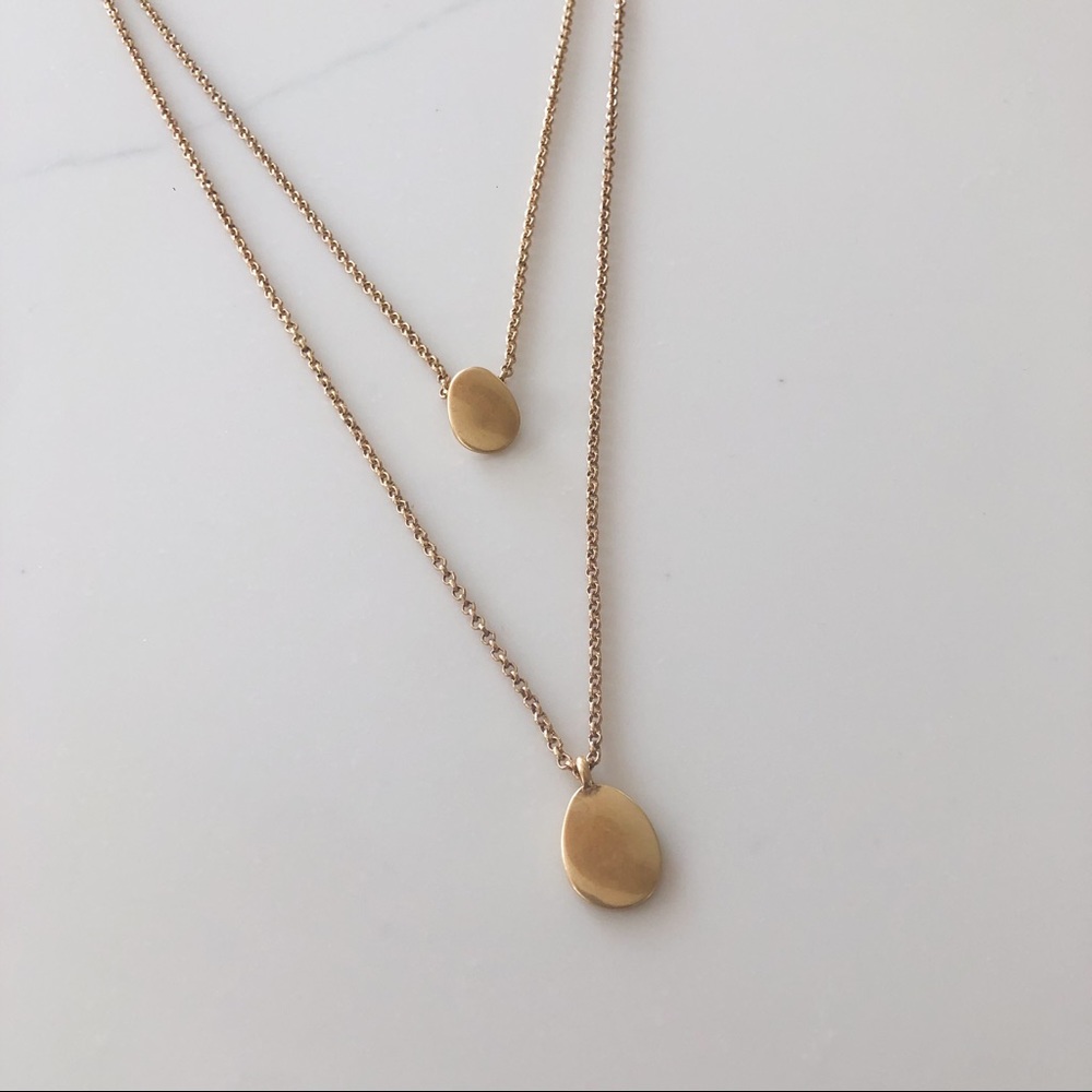 J. Crew Long Gold Layering Necklace